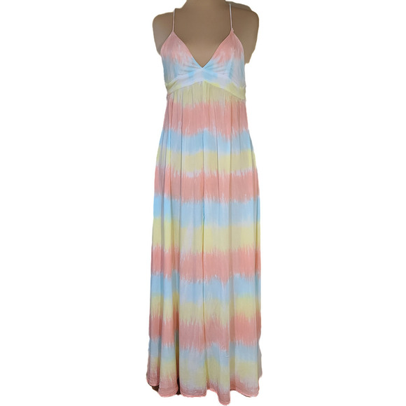 Tiare Hawaii Day Dream Maxi Dress in Cotton Candy size M/L - Picture 1 of 6